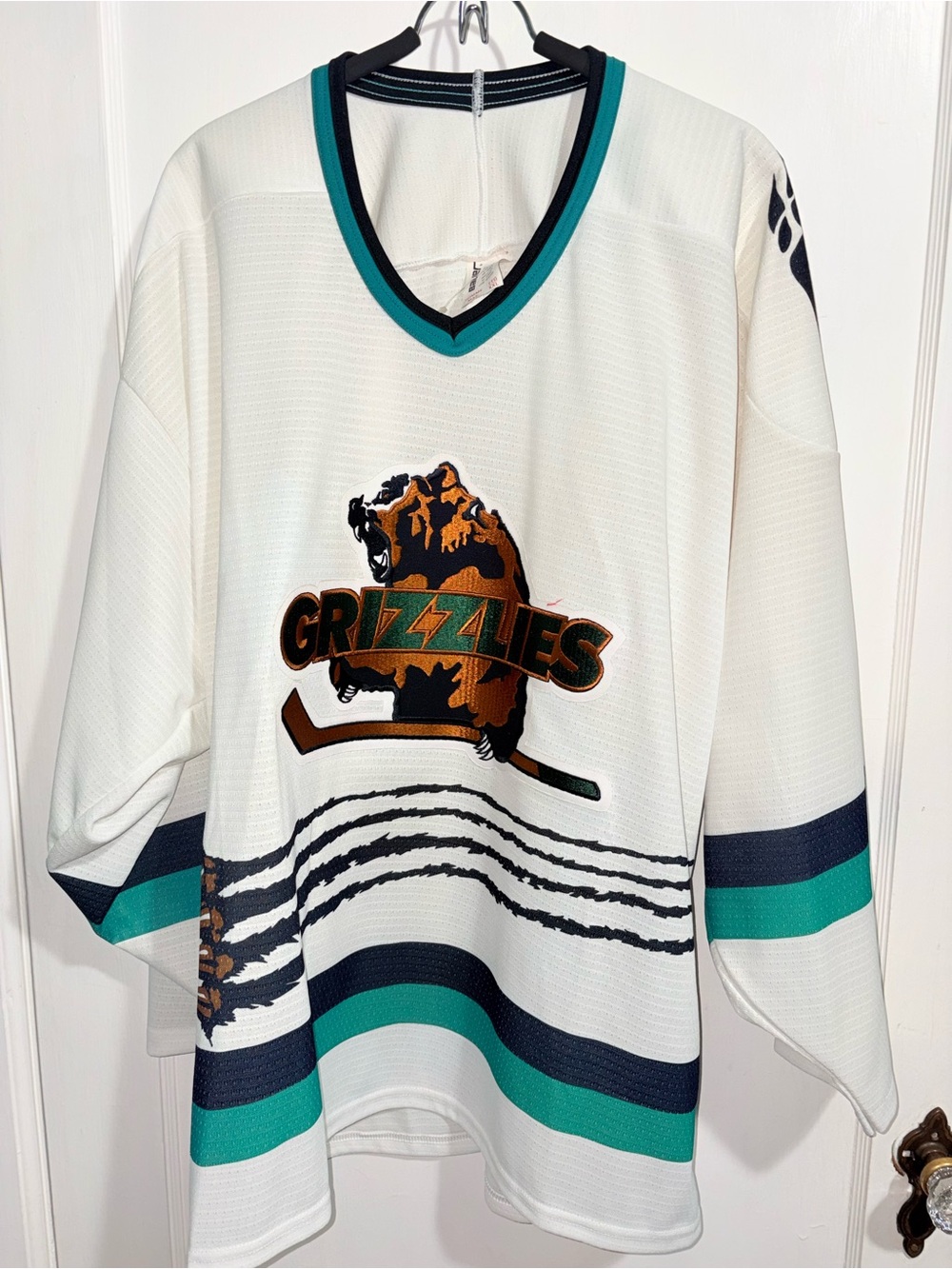 Vintage Grizzlies Hockey Jersey XXL
